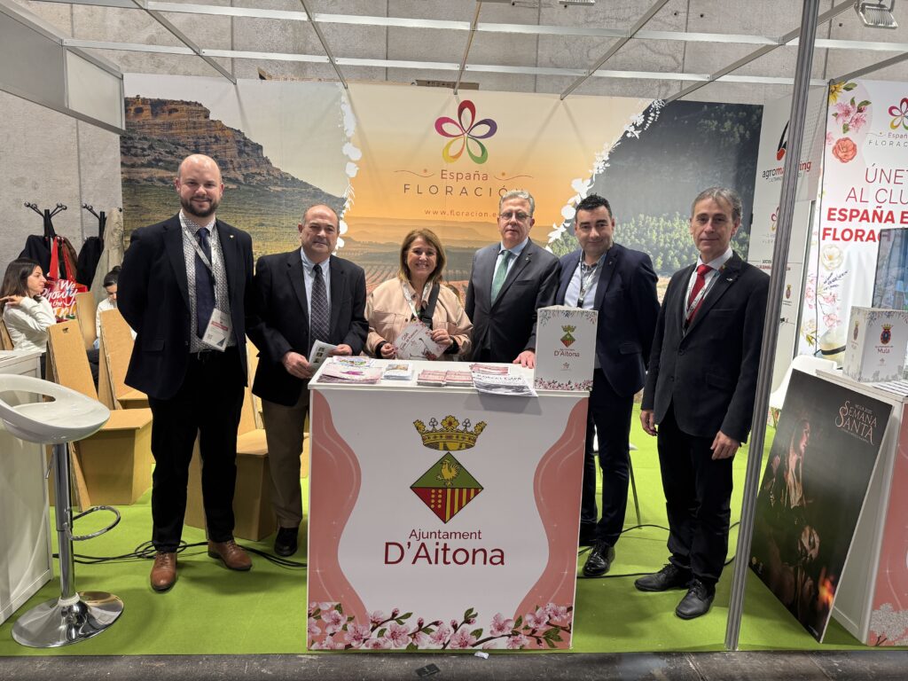 Visita a l'estand de 'España en floración'